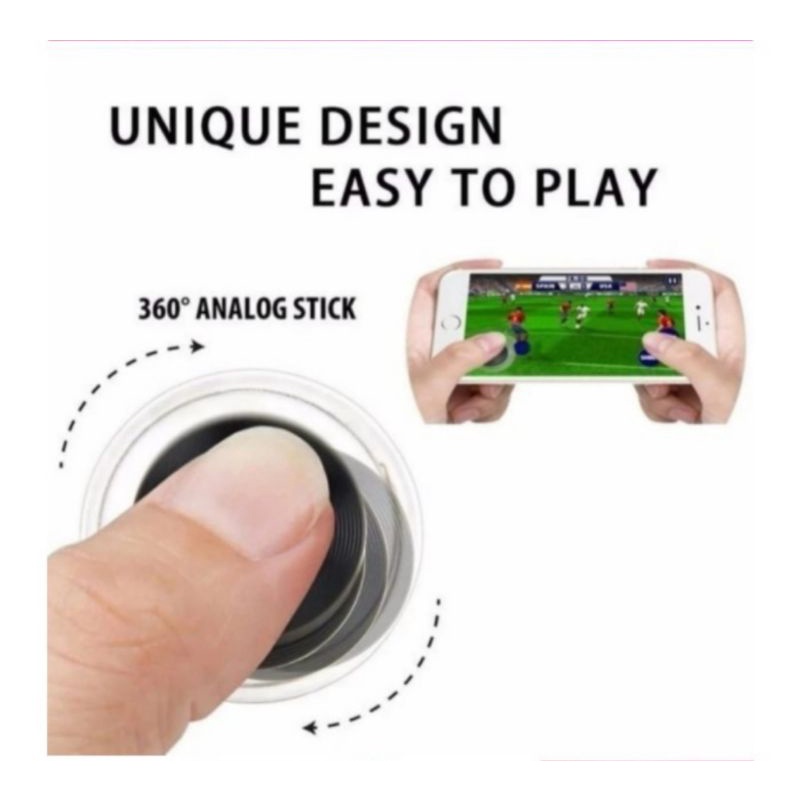 Mobile Joystick Smartphone Analog Joystick Mini Kursor Anti Slip