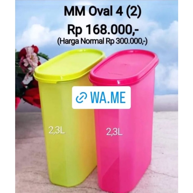 tempat penyimpanan jumbo modular keeper tupperware tempat susu bayi gandum gula tupperware