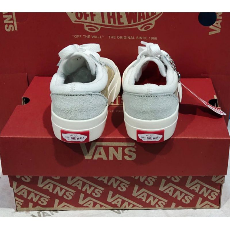 SEPATU V4NS ANAK OLDSKOOL ABU PUTIH LIS COKALT OG SEPATU ANAK LAKI LAKI SEPATU ANAK PEREMPUAN