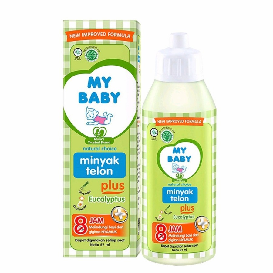 MY BABY MINYAK TELON PLUS EUCALYPTUS 60ML  Minyak Telon Bayi Murah  My Baby Minyak Telon Plus isi 60 ml  minyak telon bayi anak  ORIGINAL  MyBaby Minyak Telon Plus Eucalyptus 60ml promo murah