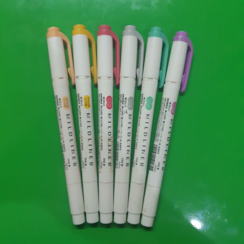 Zebra Sarasa Mildliner Preloved