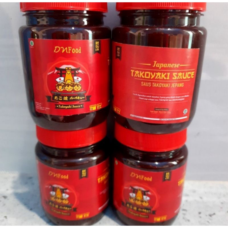 saus takoyaki sauce 200ml fnfood saos okonomiyaki teriyaki topping sushi sosis bakar