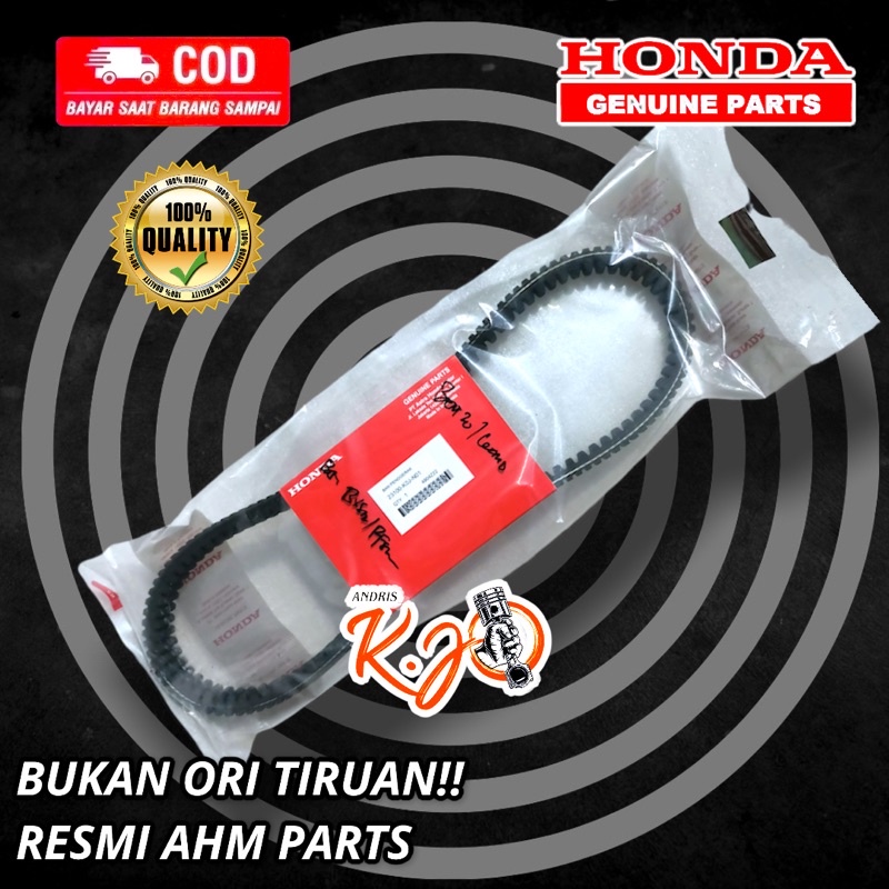 V BELT VENBEL HONDA BEAT DELUX GENIO SCOOPY FI ESP 2020 2021 23100-K1A-N23 V BELT VBELT ONLY V-BELT 