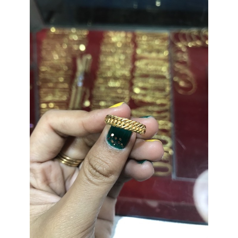 cincin emas muda(kdr-+15%) {1gram}