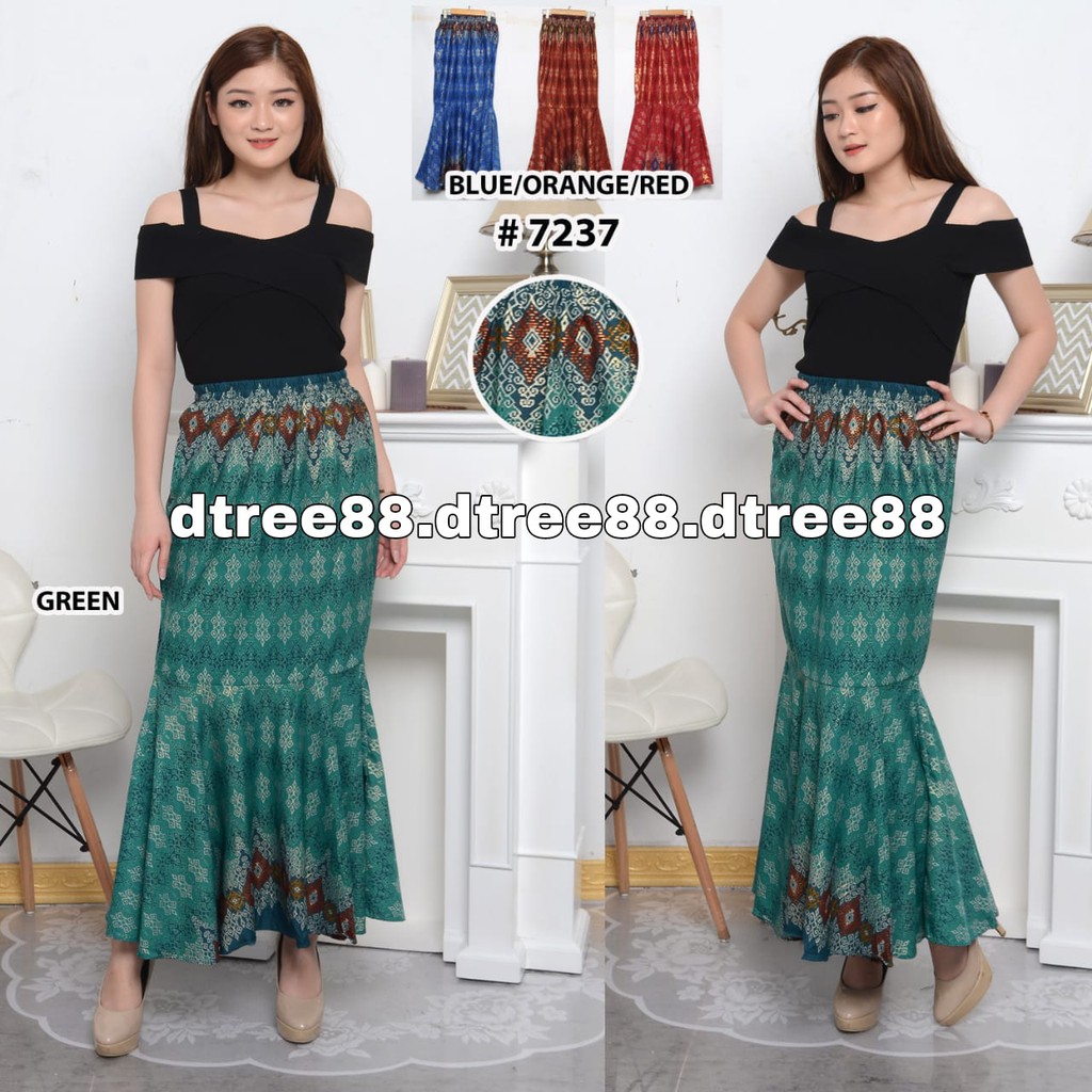 Dtree .  rok plisket duyung kebaya/rok batik /bawahan kebaya