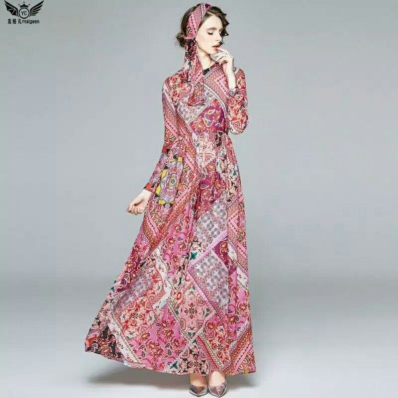 51176 Baju Maxidress longdress maxi dress gaun pesta dres Korea Korean style wanita import baju  Max