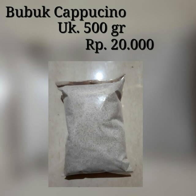 

Bubuk cappucino uk. 500 gram