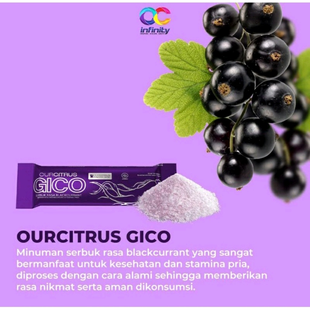 GICO (Gingseng Cordicep) by Ourcitrus - Rahasia Kesehatan Pria , Kuat Kokoh Tahan Lama (Garansi ORI)