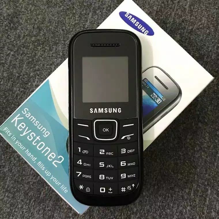 HP SAMSUNG GT-1205 GSM NEW LENGKAP - Hitam