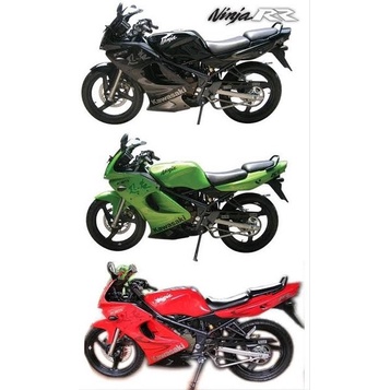 Striping Stiker Decal Kawasaki Ninja RR Old 2010 2011 Hitam