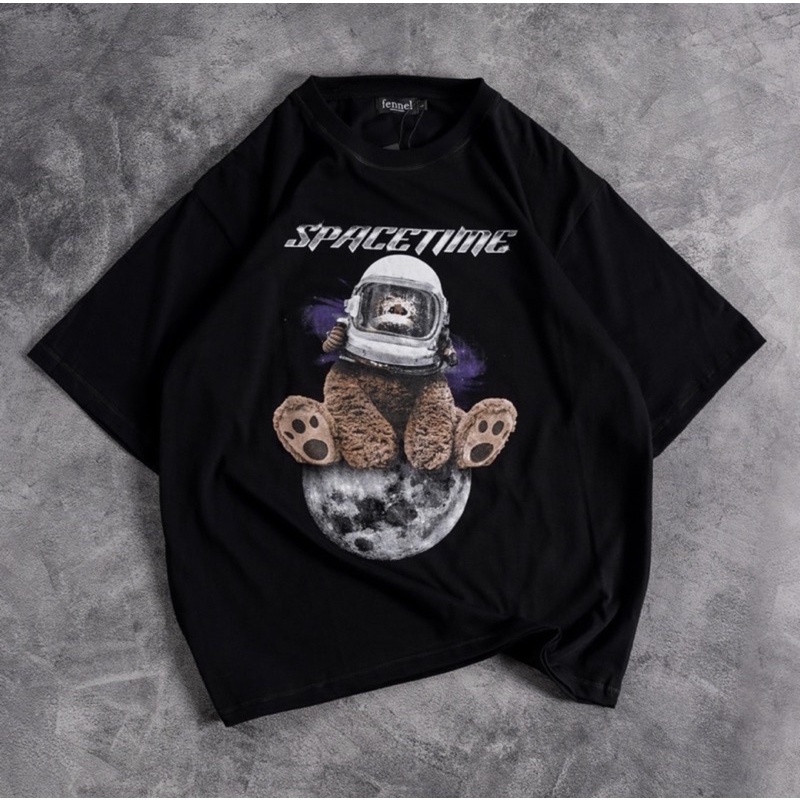 Kaos Distro Oversize Motif astronot