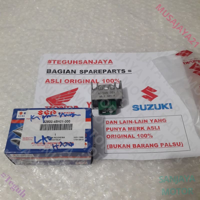 (100% Quality ) Regulator Kiprok Smash Satria Fu 150 Spin Skywave Shogun Original SGP Elegan bos