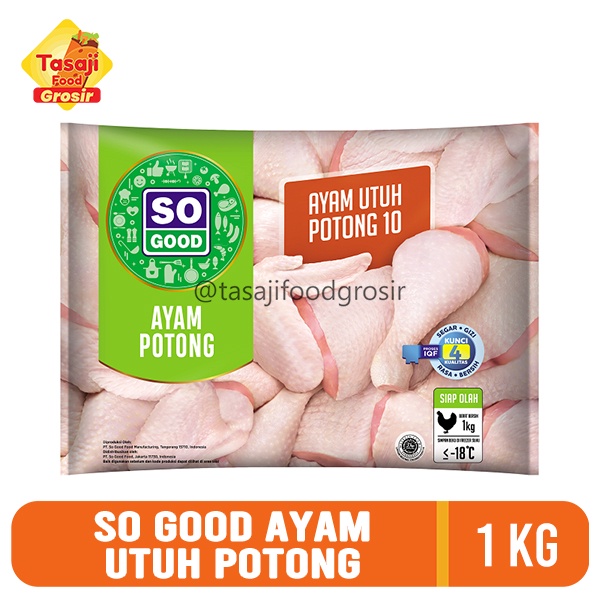 

So Good Ayam Utuh Potong 10 Pcs