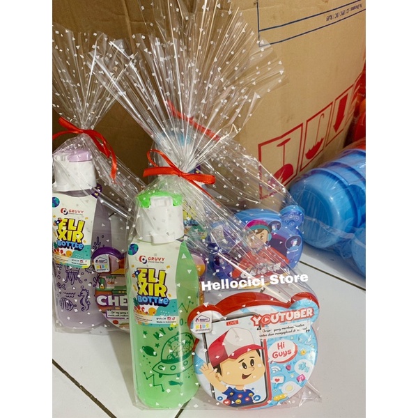 

PARCEL LUNCH BOX BIGY + BOTOL ELIXIR GUAVE KEMASAN ULTAH