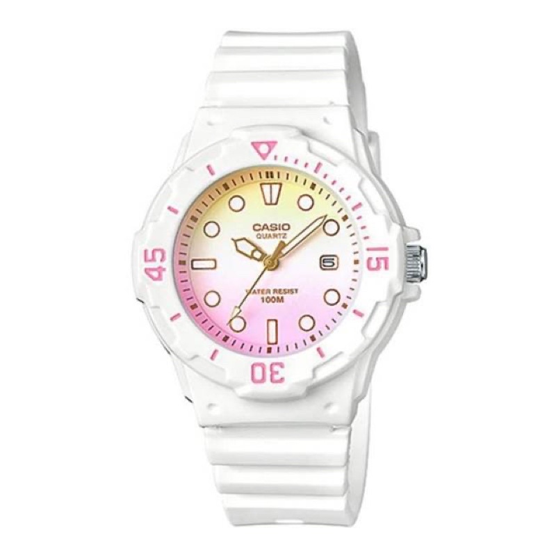 Casio Original LRW-200H-4E2/ LRW200H-4E2 Jam Tangan Analog  Wanita Karet ORIGINAL BUKAN BM