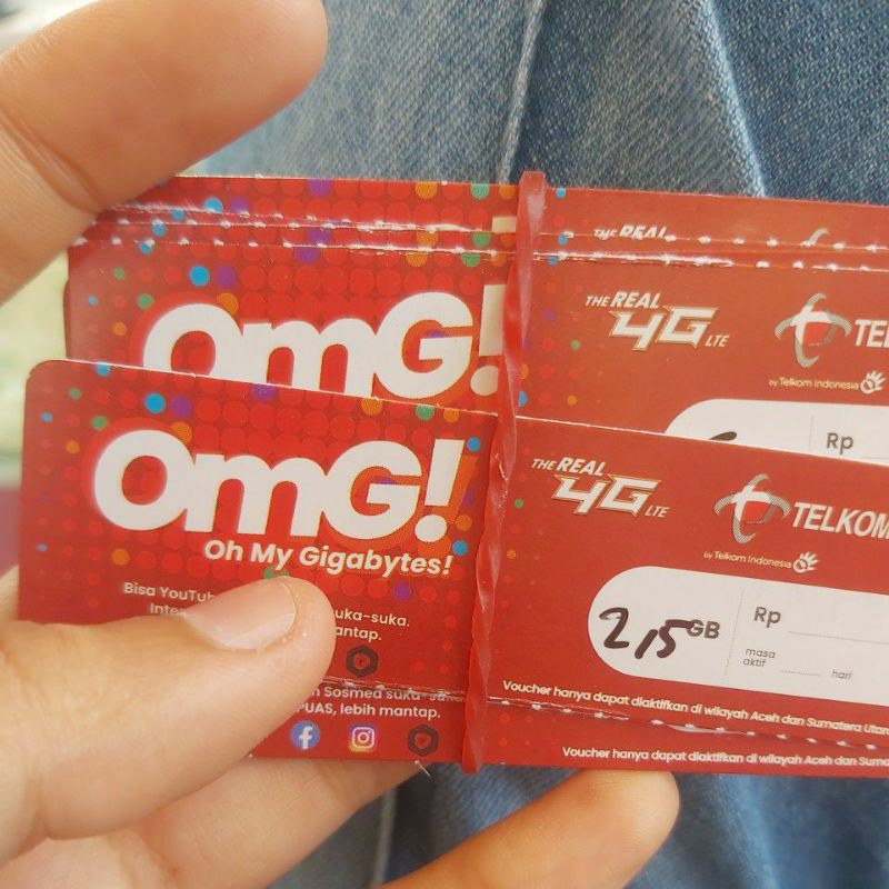 Voucher Telkomsel 1.5 Gb