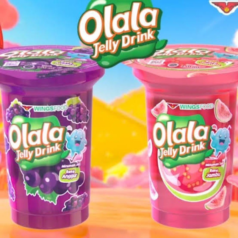 

MINUMAN JELLY OLALA 150ML ANGGUR / JAMBU