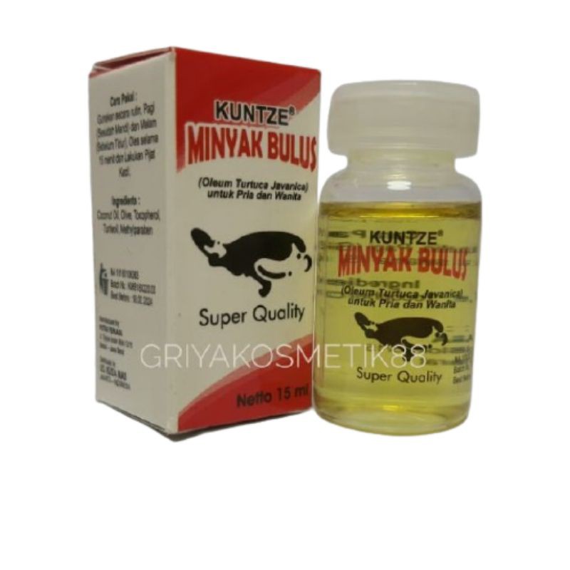 MINYAK BULUS KUNTZE ORIGINAL BPOM 15ML