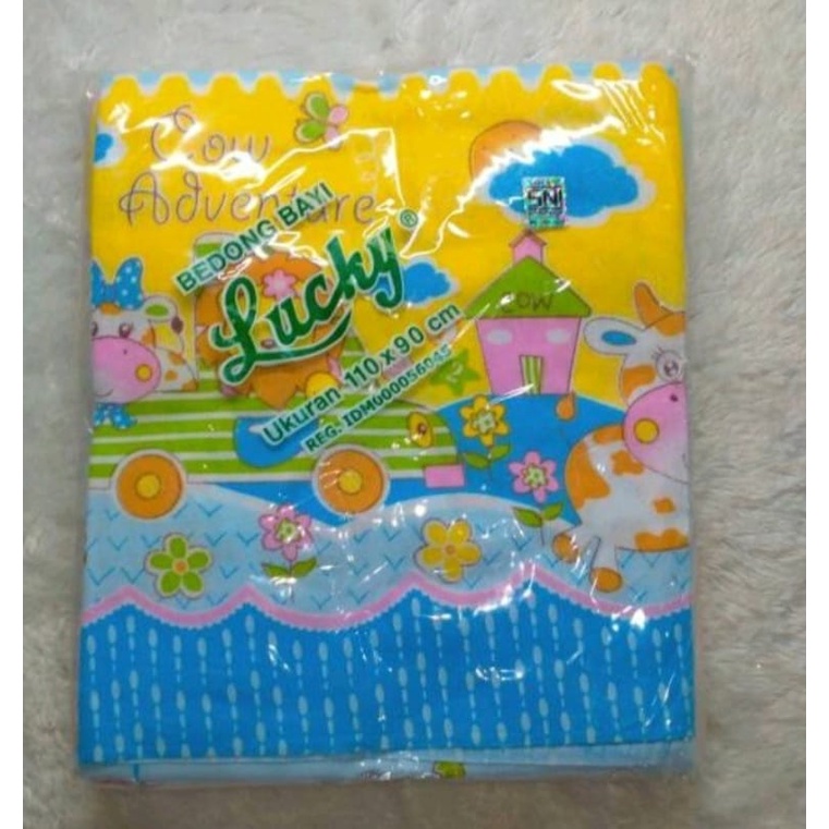 6Pc Bedong Bayi SNI Ukuran 110 X 90 cm Merk Lucky