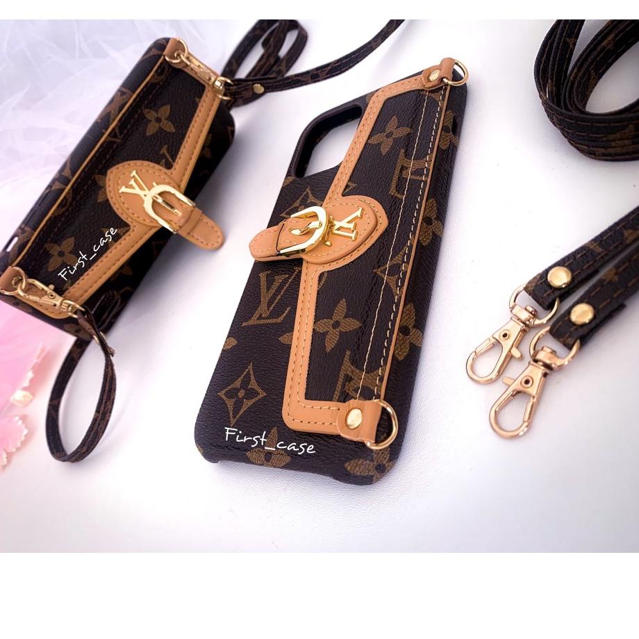 Bagus Dipakai.. FH33 LV case tas dompet ID card tali pinggang panjang Iphone 6+ 6s+ 6sPlus 7+ 8+ 7pl