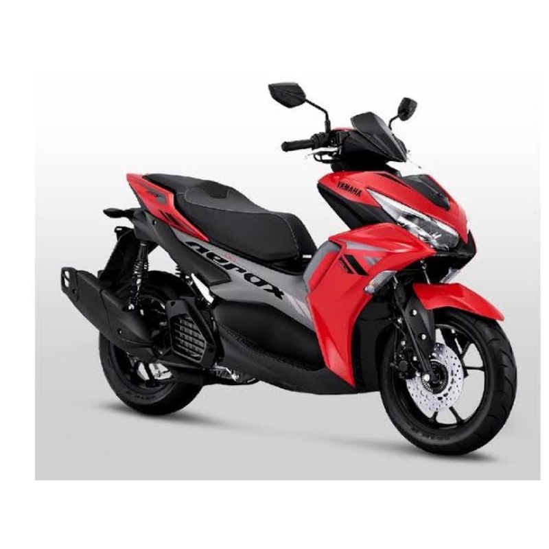 Sayap legsil legshield luar kanan aerox new 2021 merah original ygp bbpf835v00p1