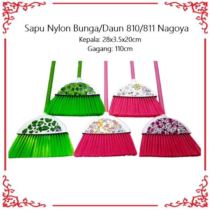 Sapu Nylon Bunga/Daun 810/811 Nagoya