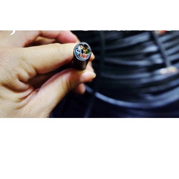 Kabel Listrik Control Serabut Hitam NYYHY 6 x 1.5 6 x 1,5 6x1,5 6x1.5 Makita (Meteran) Kabel NYYHY 6