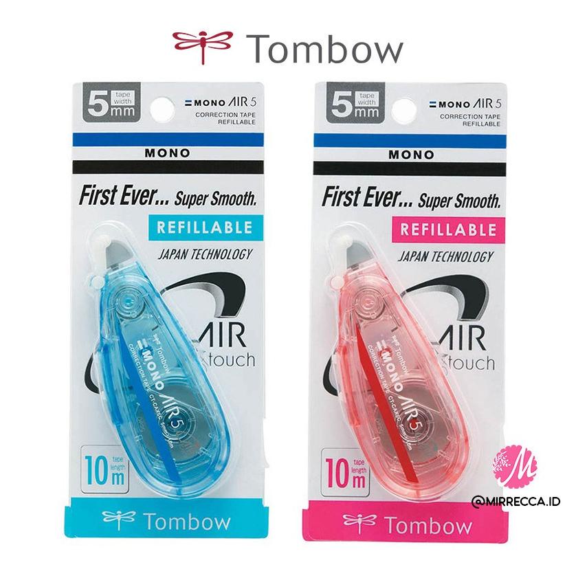 

[(BAYAR DITEMPAT) (5 MM x 10 METER) CORRECTION TAPE TOMBOW MONOAIR TYPE 5 REFILLABLE TIP-EX CT-CAX5C
