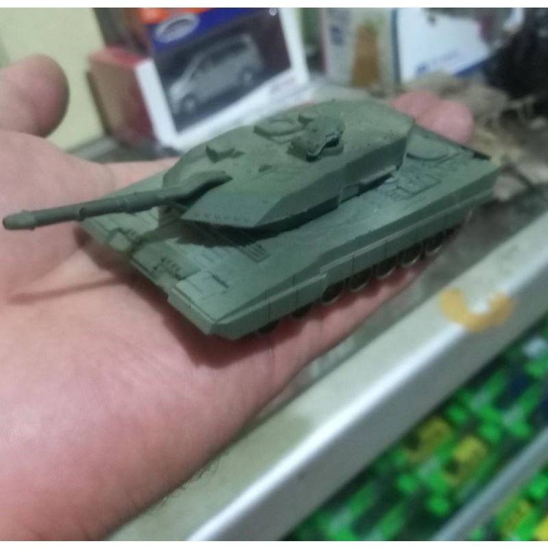 diecast miniatur tank germany leopard perang army militer