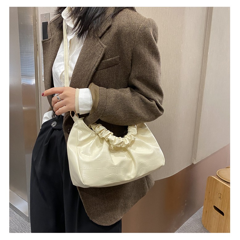 BJ67475 - BEIGE/BLACK/BROWN/COFFEE - TAS SERUT PESTA CLUTCH SLEMPANG KULIT JINJING HANDBAG TOTEBAG TAS WANITA FASHION IMPORT MODIS ELEGAN TERMURAH TERLARIS TERBARU BAGSTORE JAKARTA TAS BATAM ZCJ7475