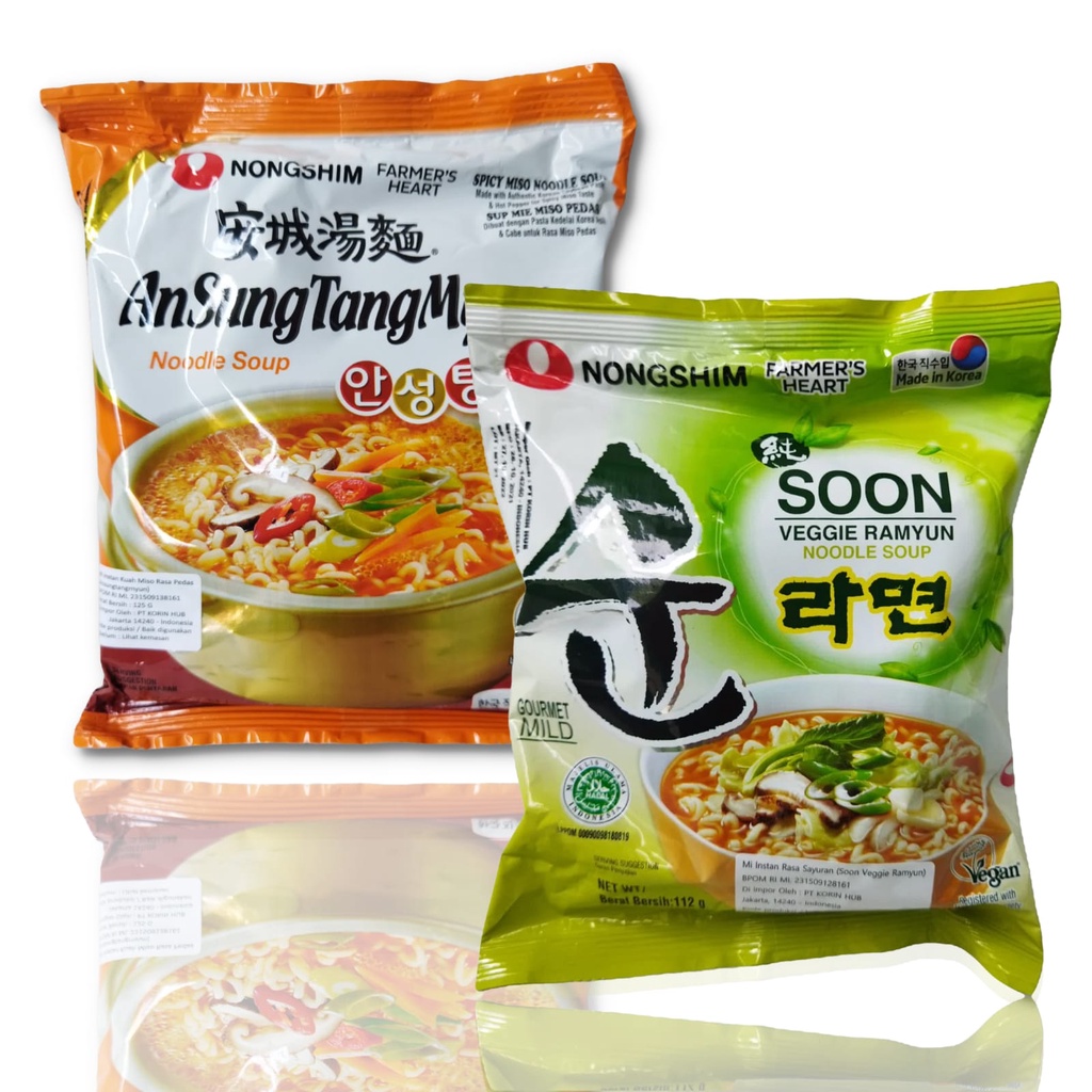 

NONGSHIM FARMERS HEART MIE INSTAN