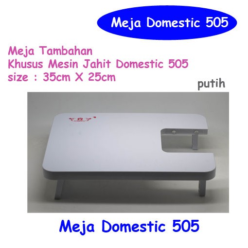 Meja tambahan untuk Mesin jahit DOMESTIC 505