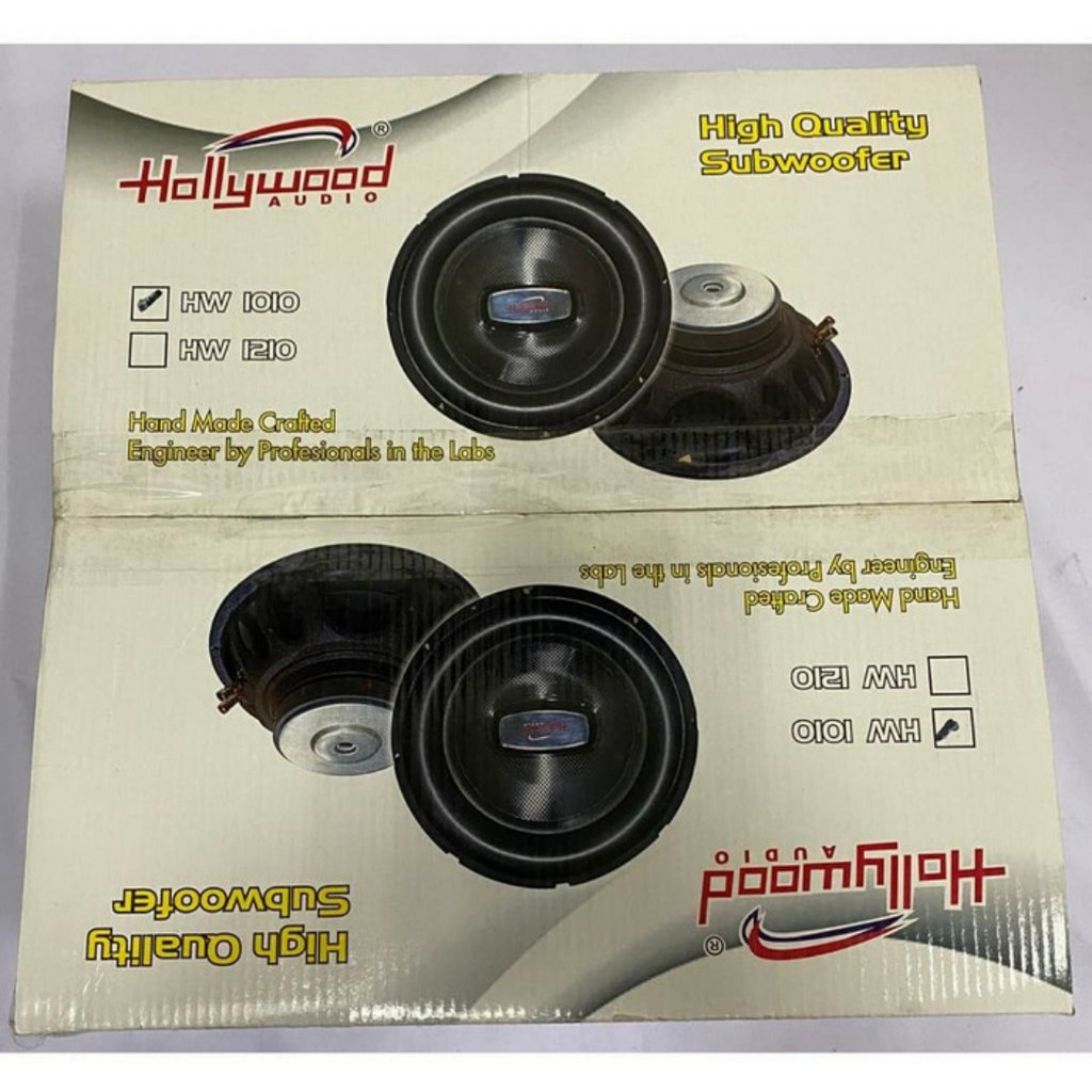 subwoofer 10" hollywood HW 1010