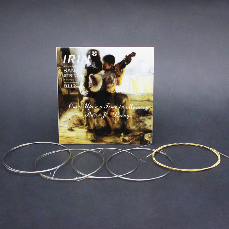 5pcs / Set Banjo Strings 009-012 inch Bahan Stainless Steel Untuk Alat Perbaikan