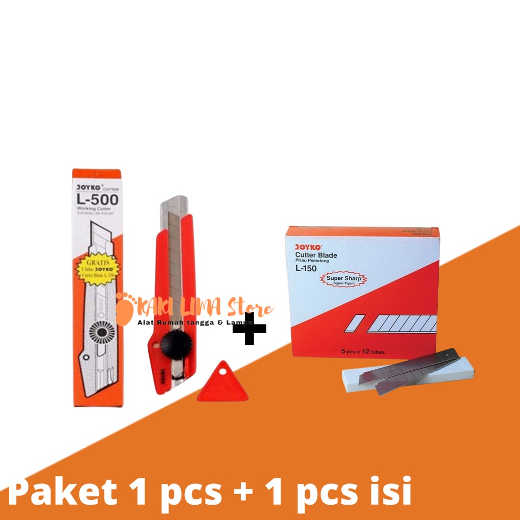 

Paket Cutter + isi Cutter JOYKO Cutter Besar