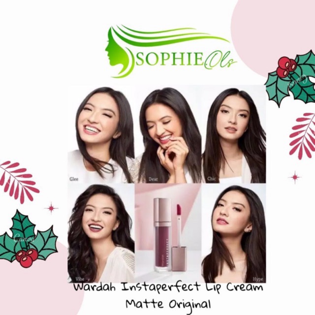 Wardah Instaperfect Lip Cream Matte Original