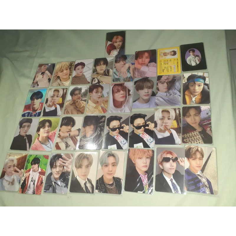 pc jeno nct dream hello future, ridin rollin kihno, we boom, departure id card, past resonance, agen