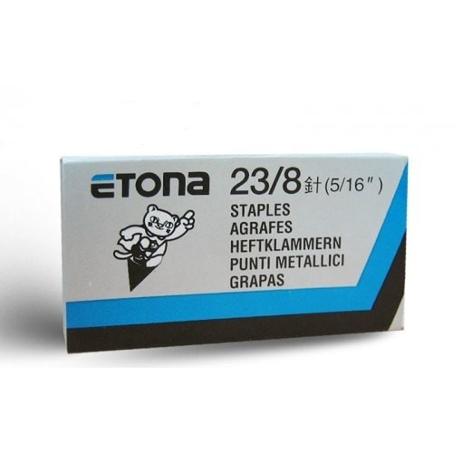 

ISI HEKTER ETONA / Refil Staples 23/8 Refill Staples 5/16 Staples Tembak