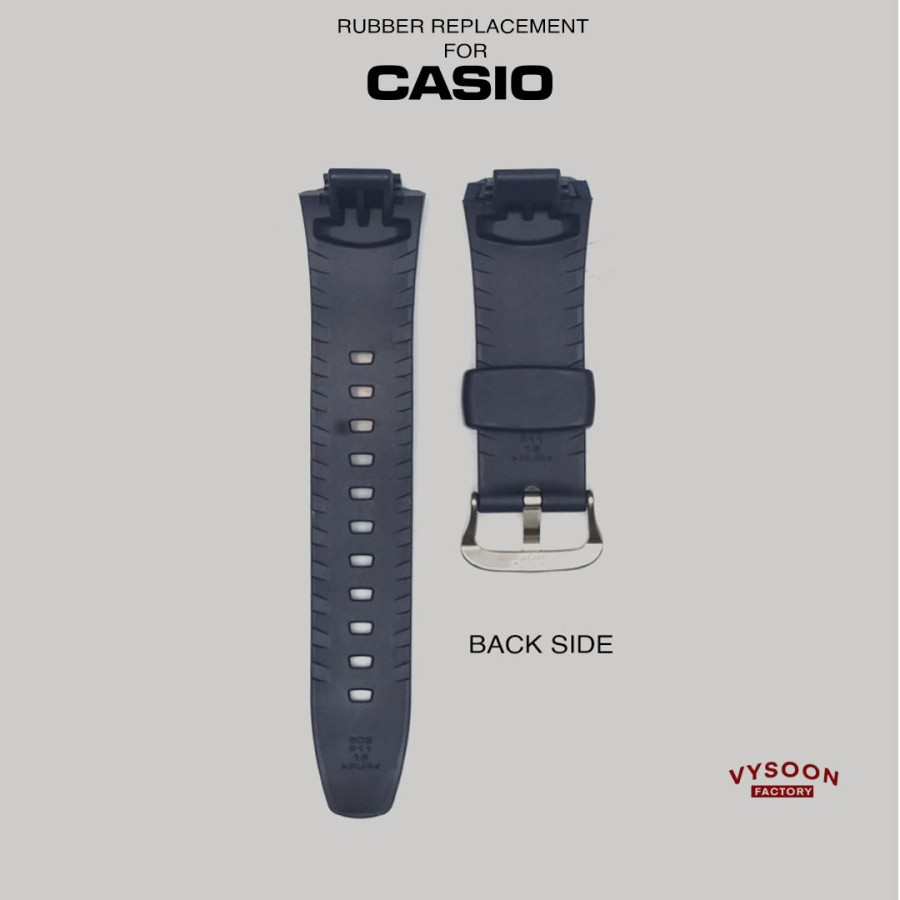 Strap Tali Karet Rubber Casio Original Pengganti GW-301 GW301 GW 301