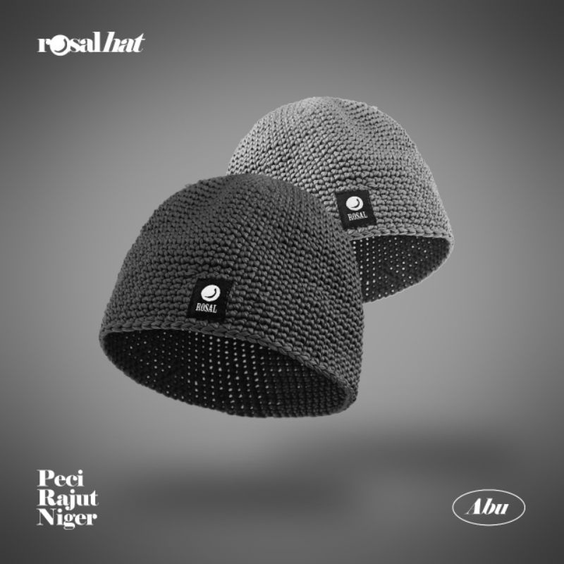 Peci Rajut Niger | Peci Rajut Tebal | Kupluk Pria