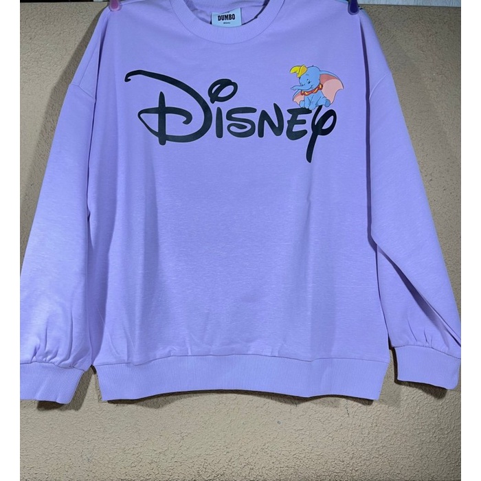 Frank Stone Dumbo Disney Sweatshirt - Purple Murah