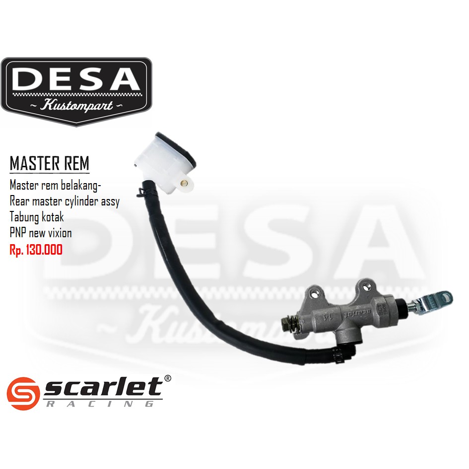 Master Rem Belakang Cakram New Vixion