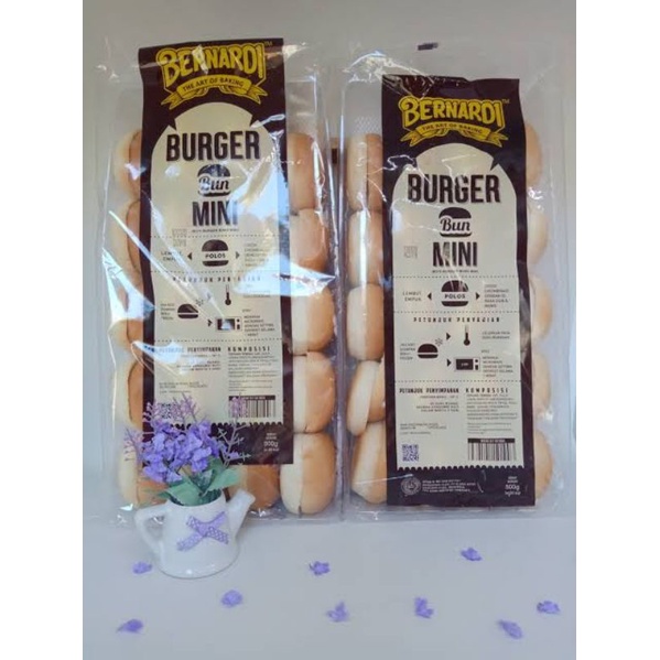 

ROTI BURGER MINI ISI 20 MERK BERNARDI | FROZENFOOD MURAH