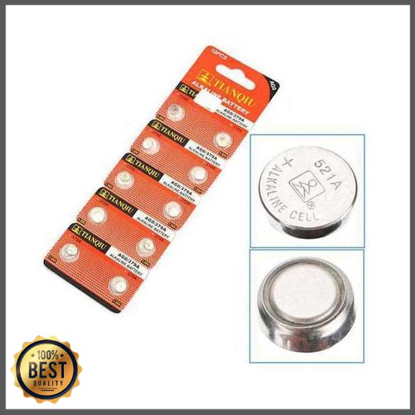 TG-BB085 TIANQIU Baterai Kancing Lithium AG0 LR521/SR532/LR63 1 PCS