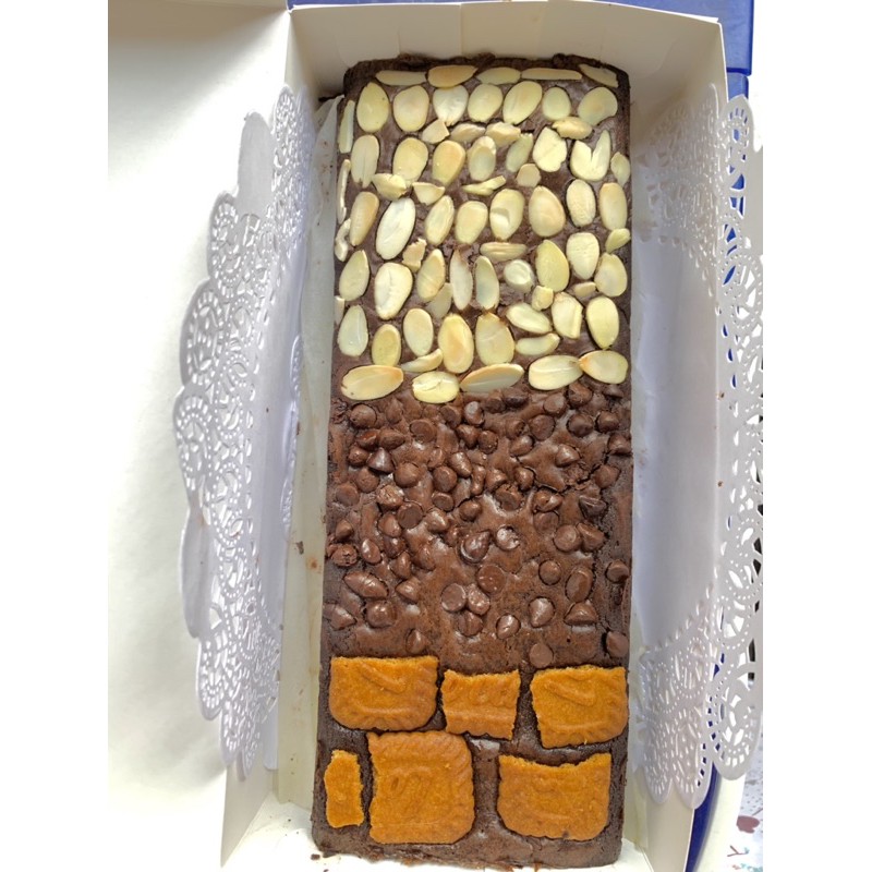 

Fudgy Brownies nyoklat handmade (ukuran 26x11)