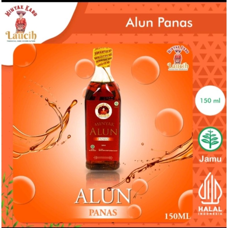 Minyak urut panas karo ALUN MERAH