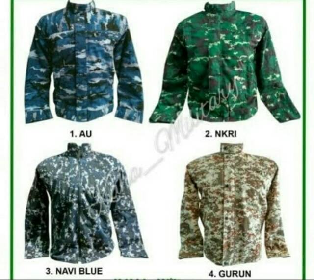 JAKET BB CAMO PERBAKIN