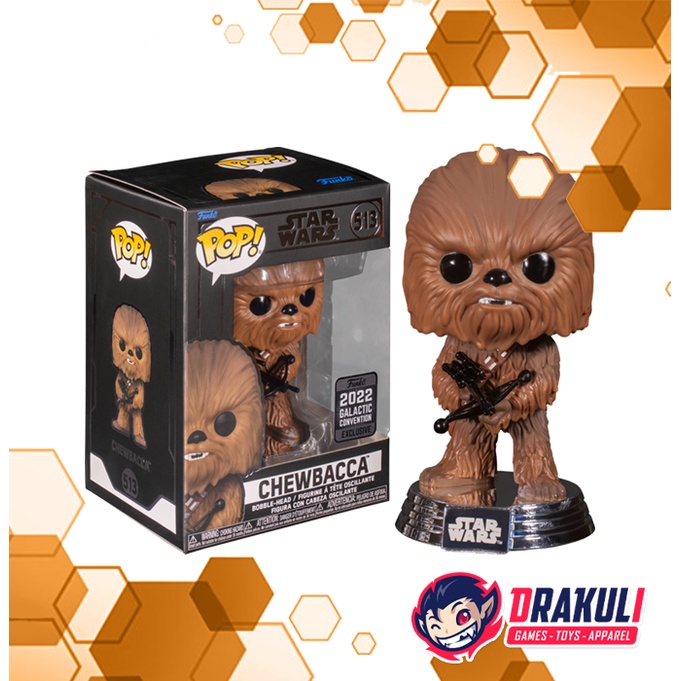 Toys Funko Pop! Star Wars – Chewbacca (2022 Galactic Convention Exclusive)