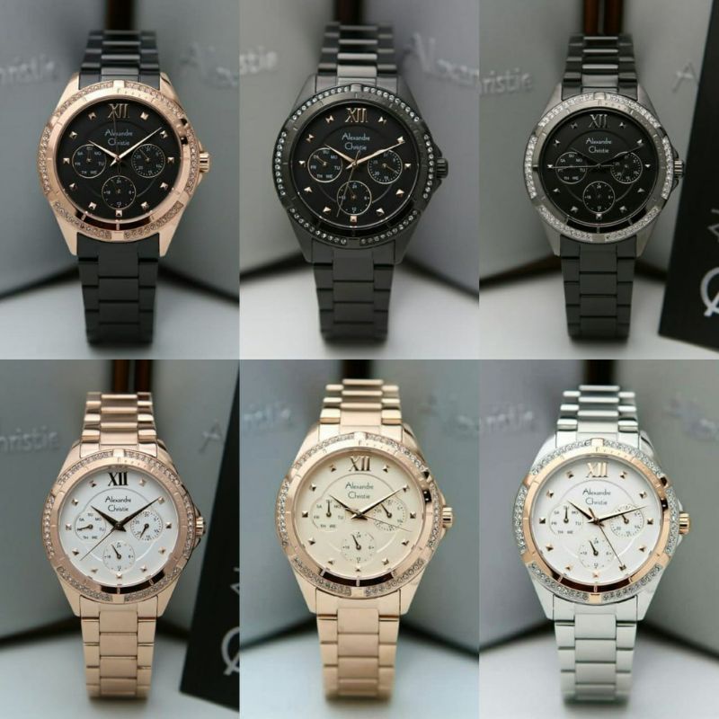 Alexandre christie 2644bf ac 2644 jam tangan ac wanita 2644 AC2644