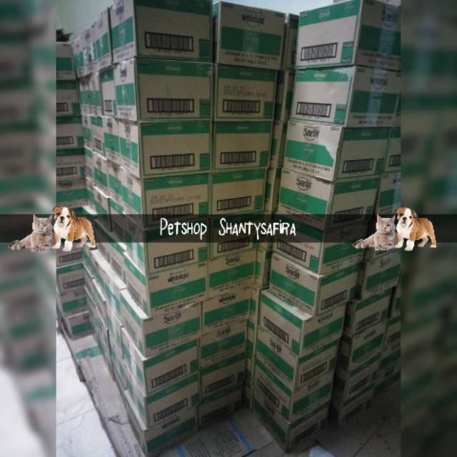 MAKANAN KUCING WHISKAS ADULT POUCH 85 GR ( KEMASAN DUS ISI 24 PCS )